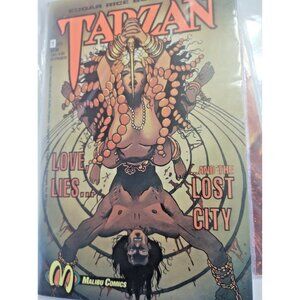 Vintage Comics Dark Horse Godzilla King of Monsters 6 & Malibu Tarzan 1992